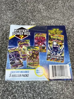 POKEMON TCG MYSTERY POWER BOX 5 BOOSTER PACKS SEALED - Image 4