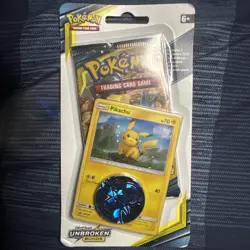 2019 Pokemon Sun & Moon Unbroken Bonds 1-pack Blister Pikachu SEALED - Image 1