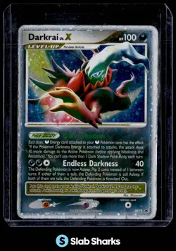 2007 POKEMON DIAMOND & PEARL BLACK STAR PROMOS #DP19 DARKRAI LV.X - Image 1