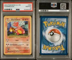 POKEMON CLASSIC CHARMELEON HOLO CLC 002 PSA 10 ENG - Image 1