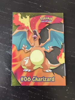 2000 Topps Pokemon TV Animation Edition Charizard Clear #PC3 - Image 1