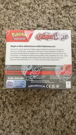Pokemon Scarlet and Violet Booster Box Base Factory Sealed - Image 2