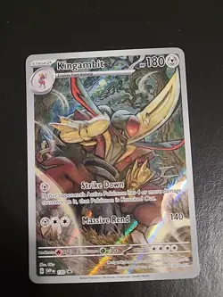 Kingambit SVP130 Illustration Rare Promo - Pokemon TCG Shrouded Fable NM/M - Image 1