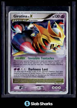 2007 POKEMON DIAMOND & PEARL BLACK STAR PROMOS #DP38 GIRATINA LV.X - Image 1