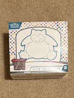 Pokemon TCG Scarlet & Violet 151 ETB Elite Trainer Box Sealed 820650853159 - Image 1