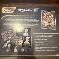 Pokemon TCG Mega Evolution Elite Trainer Box Gardevoir ETB FACTORY SEALED - Image 5