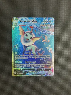 Vaporeon VMAX SWSH182 SWSH: Sword & Shield Promo Cards Holo - Image 1