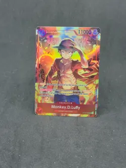 Sealed Promo Card One Piece TCG Treasure Booster Monkey D Luffy ST10-006 SR New - Image 1