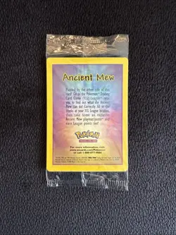 Sealed Ancient Mew Pokemon TCG 2000 Movie Promo Holo Foil Card WOTC - Image 4