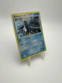 Pokemon Card - Empoleon Diamond and Pearl 4/130 Holo Rare LP - Image 2