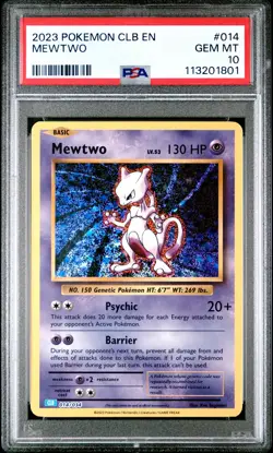 2023 Pokemon Mewtwo - Trading Card Game Classic - 014/034 - PSA 10 GEM MINT - Image 2