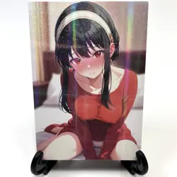 Spy x Family Yor Forger Sexy Anime Waifu Girl Lewd Doujin Goddess Story Art Card - Image 2