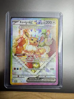 Pokemon Evolutions Promo 174 Scarlet and Violet Card Evee Prismatic Holofoil - Image 1