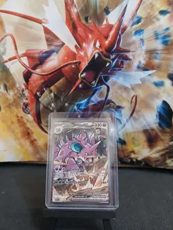 Team Rockets Nidoking EX 233/182 Sv10 Destined Rivals Pokemon Card NM - Image 1