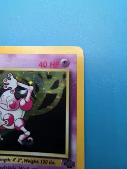 Mr Mime Pokemon Card 1st Edition WOTC Holo 6/64 Jungle Set Rare Vintage 1999 - Image 3