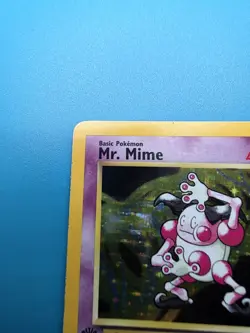 Mr Mime Pokemon Card 1st Edition WOTC Holo 6/64 Jungle Set Rare Vintage 1999 - Image 5