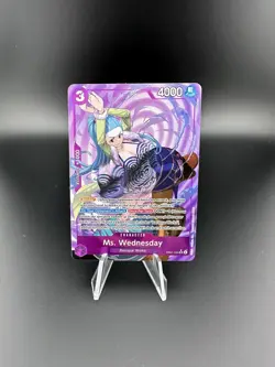 EB01-034 Ms. Wednesday Alt Art English One Piece Card Game - Image 1