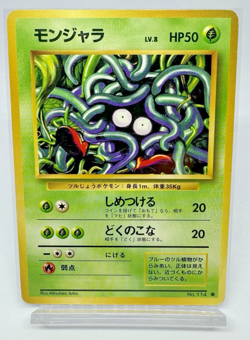 Pokemon Card TCG Tangela No.114 Old Back - Japanese - Image 1