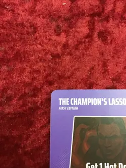 BO JACKSON BATTLE ARENA CARD ~ "THE CHAMPION'S LASSO ~ 0 COST ~ #PL-74 - Image 2