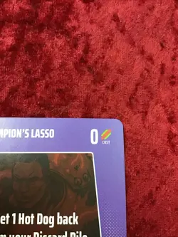 BO JACKSON BATTLE ARENA CARD ~ "THE CHAMPION'S LASSO ~ 0 COST ~ #PL-74 - Image 3