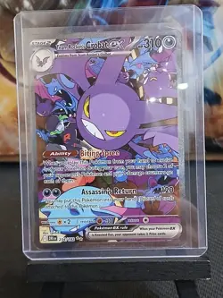 Team Rockets Crobat EX 234/182 SV: Destined Rivals Pokemon Card NM - Image 2