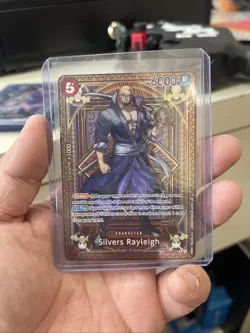 2025 One Piece Silvers Rayleigh Special Cards Alternate Art #OP09-005 - Image 1