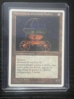 Magic MTG Italian Revised Mishra's War Machine Artist Proof Near Mint 50 Exist! - Image 3