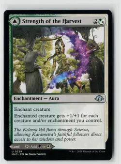 MTG Modern Horizons 3 Strength Of The Harvest x4 NM Uncommon - Image 1
