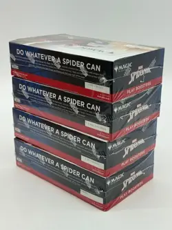 Lot of (5) MTG Marvel's Spider-Man (4) Play Boosters (1) Collector Boosters - Image 4