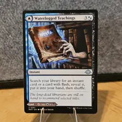 MTG Waterlogged Teachings Inundated Archive Modern Horizons 3 261 NM Fresh Pull - Image 1