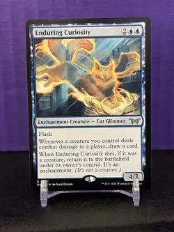 MTG Enduring Curiosity - Duskmourn DSK #51 Regular Rare NM/M - Image 1