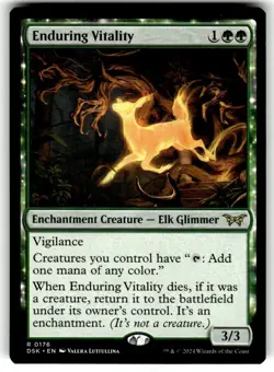 Enduring Vitality Duskmourn: House of Horror Regular MTG - Image 1