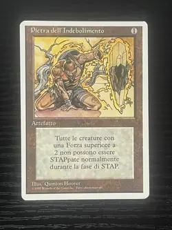 Magic MTG Italian Revised Meekstone Artist Proof Near Mint - Only 50 Exist! - Image 1