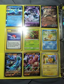HUGE Pokemon Binder Collection Cards Lot Old WOTC Vintage Modern Mix Pikachu - Image 5