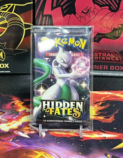 Pokemon Sun & Moon TCG Hidden Fates Sealed Booster Pack - Mewtwo Pack - Image 1