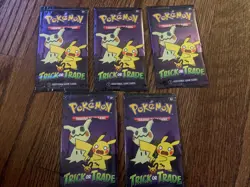 Pokemon Trick or Trade BOOster Pack 2023 - LOT Of 5 - New & Sealed 820650852572 - Image 1