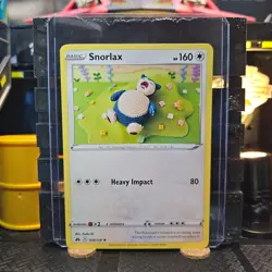 Snorlax Crown Zenith Rare Pokemon TCG 109/159 Sword & Shield - Image 1