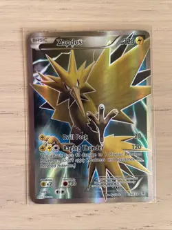 Pokemon TCG - Heavily Played - Zapdos Generations 29/83 Holo Full Art Ultra Rare - Image 1