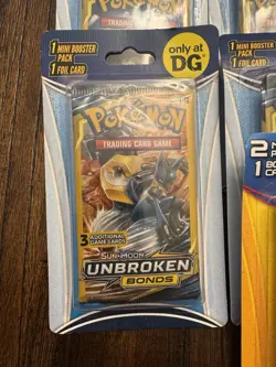 Pokemon Sun & Moon Unbroken Bonds Cosmic Eclipse Mini Booster Packs Sealed x12 - Image 3