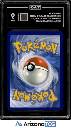 Pokemon 2025 Umbreon EX 161/131 SIR Scarlet & Violet Prismatic Evolutions TAG 9 - Image 2