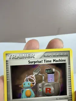 Pokemon Surprise! Time Machine Team Rocket Returns 91/109 Non Holo Trainer - Image 3