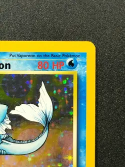 Vaporeon 12/64 | Pokemon TCG | Jungle Holo No Symbol Error | Unlimited | NM - Image 3