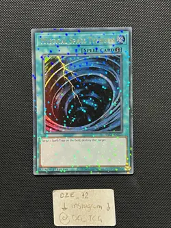 Yugioh - Mystical Space Typhoon - HAC1-EN023 - Duel Terminal Ultra Rare 1st Ed - Image 1