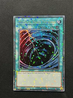 Yugioh - Mystical Space Typhoon - HAC1-EN023 - Duel Terminal Ultra Rare 1st Ed - Image 2