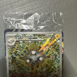 Pokemon TCG Magneton Scarlet & Violet Promo Card 159 Sealed, Near Mint/Mint - Image 2