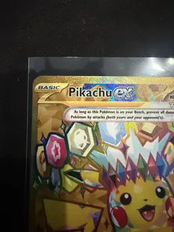 Pokemon Pikachu TCG Hyper Rare Card EX #247/191 Surging Sparks - Image 2