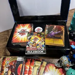 Bakugan Lot(65) Bakugan/case/cards/wrist Launchers - Image 4