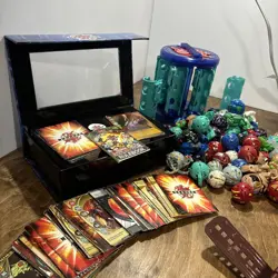 Bakugan Lot(65) Bakugan/case/cards/wrist Launchers - Image 5