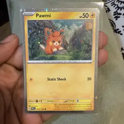 Pokemon Card Lot Of 5 Black Star Promo Cosmos Holos + pawmi Nm) - Image 2