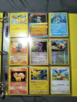 HUGE Pokemon Binder Collection Cards Lot Old WOTC Vintage Modern Mix 1st Edition - Image 4